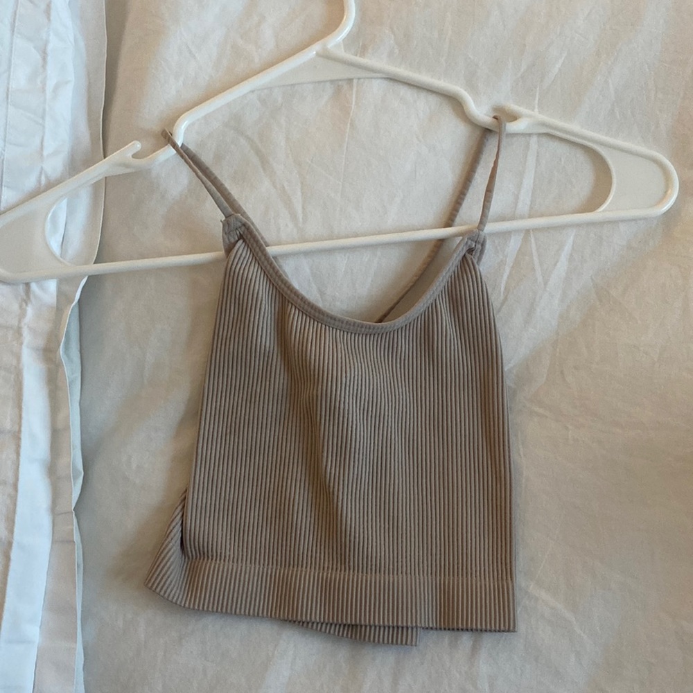 Cute Target Tan Workout Top